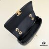 Chanel 2024 Spring-Summer Early Collection Runway Latest Model Classic Quilted Flap Bag with Bold Gold Chain Accent