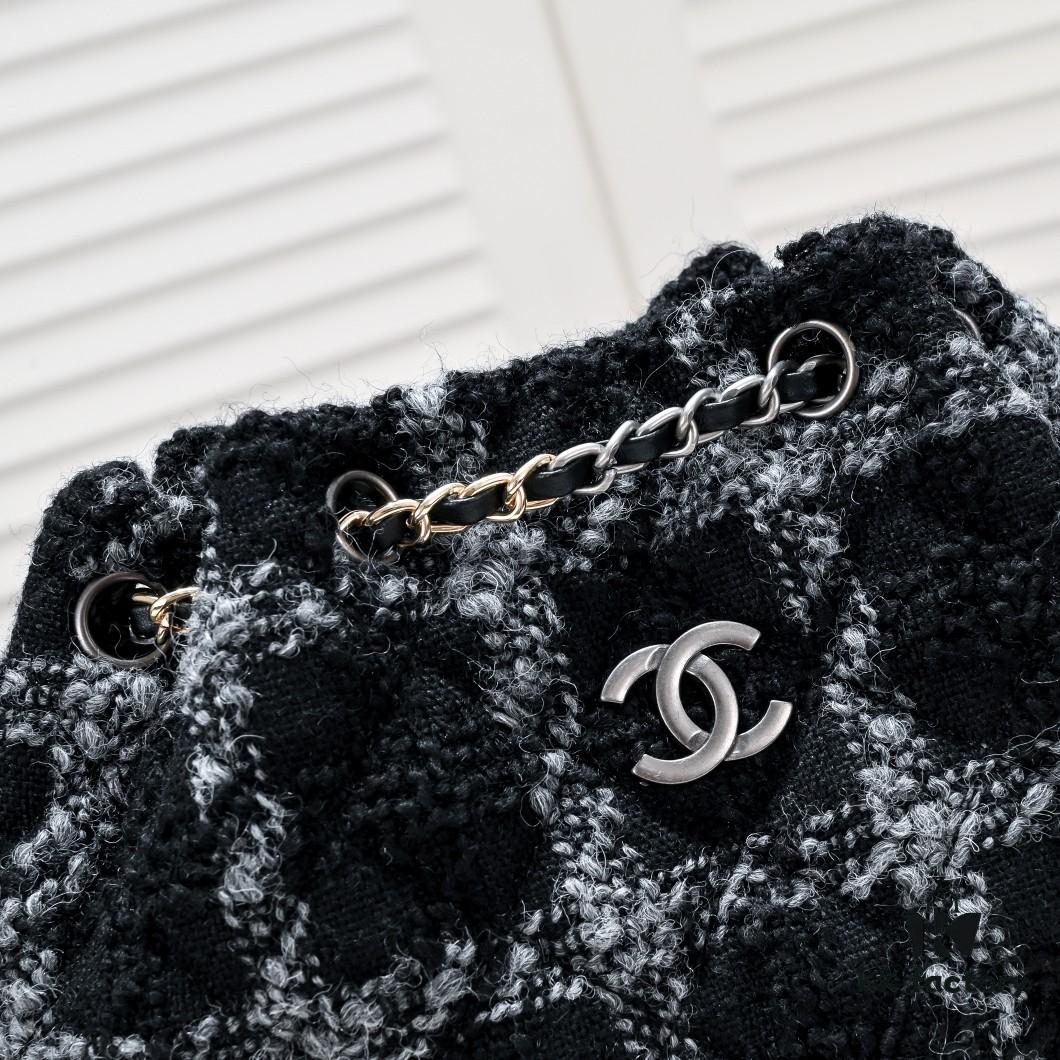A Autumn and Winter Fabric Upgrade CHANEL Gabrielle Bohemian Backpack