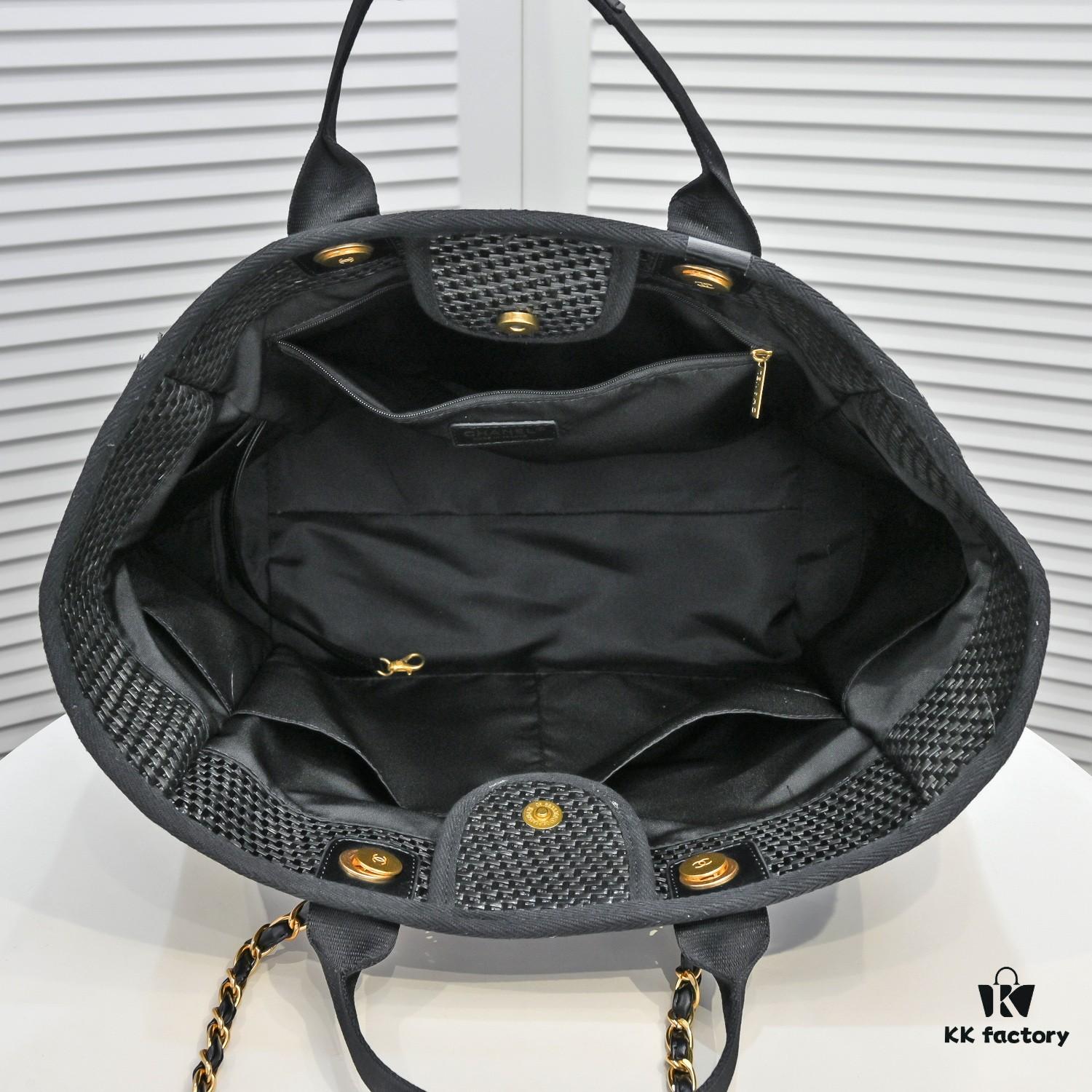 693052f9f09edb6de4c4eee6 Chanel|2021 New Straw Woven Beach Bag 🏖️ Raffia Shopping Tote!