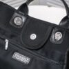 69305300f09edb6de4c4eef4 Chanel Tote Bag - Spring and Summer Striped Canvas Beach Shopping Bag with Chain Detail
