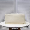 69305300f09edb6de4c4eef6 Chanel Tote Bag - Striped Canvas Beach Shopping Bag with Chain, Resort Style for Spring and Summer