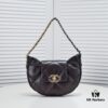 New Arrival‼️ CHANEL 19bag Collection 24C Pre-Spring Half-Moon Shoulder Bag