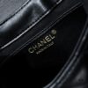 69305342f09edb6de4c4ef5f Chanel 24C Retro Large Logo Hobo Shoulder Bag in Black Lambskin