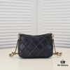 69305347f09edb6de4c4ef65 CHANEL 24S Pearl Adjustable Hobo Bag in Soft Lambskin