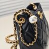6930534cf09edb6de4c4ef6f CHANEL 24S Pearl Adjustable Hobo Bag in Soft Lambskin
