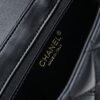 6930534ef09edb6de4c4ef71 Chanel 24C Retro Large Logo Baguette Mini in Black Lambskin