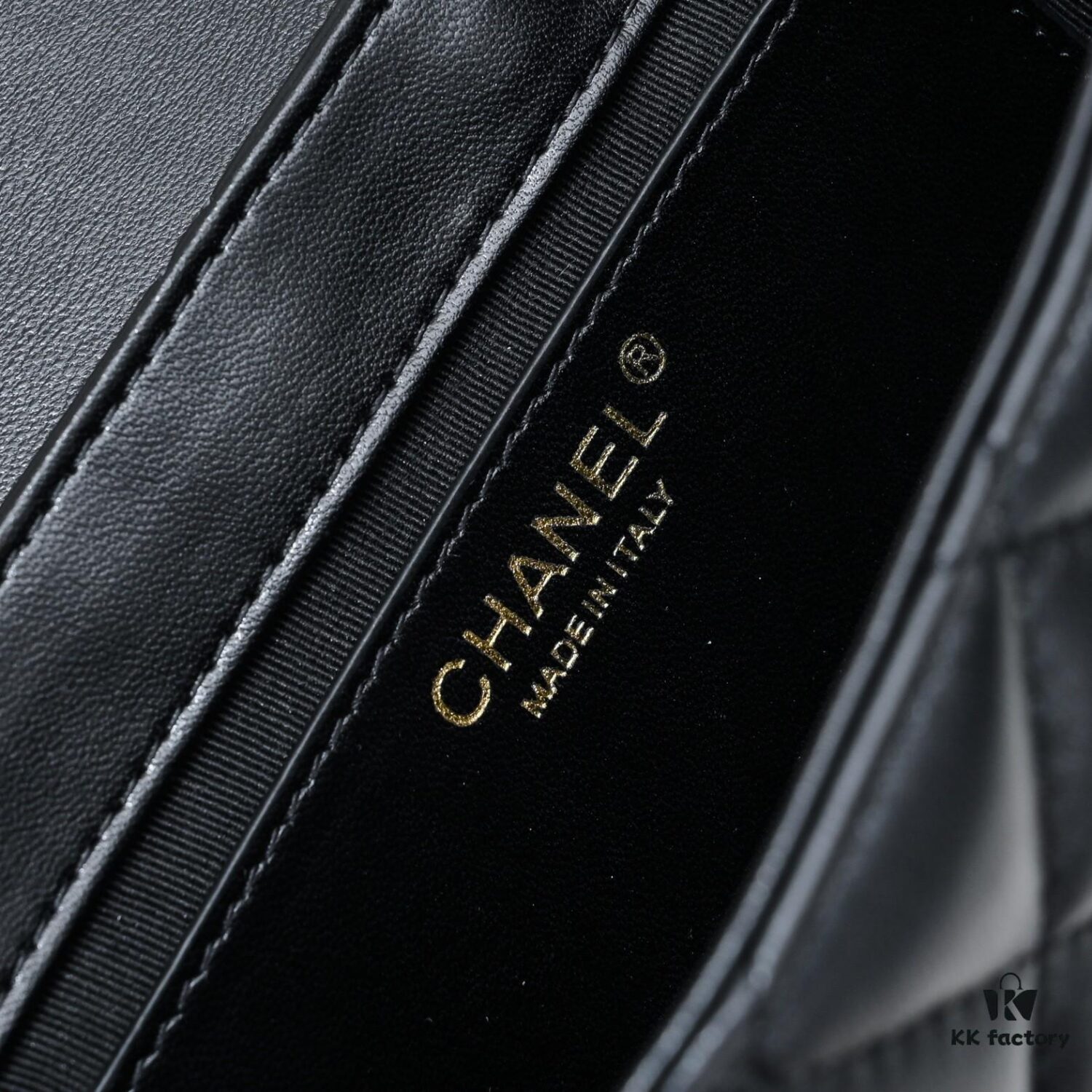 6930534ef09edb6de4c4ef71 Chanel 24C Retro Large Logo Baguette Mini in Black Lambskin