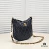 CHANEL 24S Pearl Adjustable Hobo Bag in Soft Lambskin