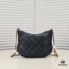 CHANEL 24S Pearl Adjustable Hobo Bag in Soft Lambskin