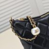 CHANEL 24S Pearl Adjustable Hobo Bag in Soft Lambskin