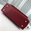 6930536af09edb6de4c4efa2 Large Burgundy Chanel-Style Tote Bag with Unique Flap Design, Dual Carry Options (Shoulder & Handheld)