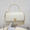 6930538cf09edb6de4c4efcb Large White Chanel Bag 💥 Unique Design Flap Tote with Detachable Strap, Dual Carry Options