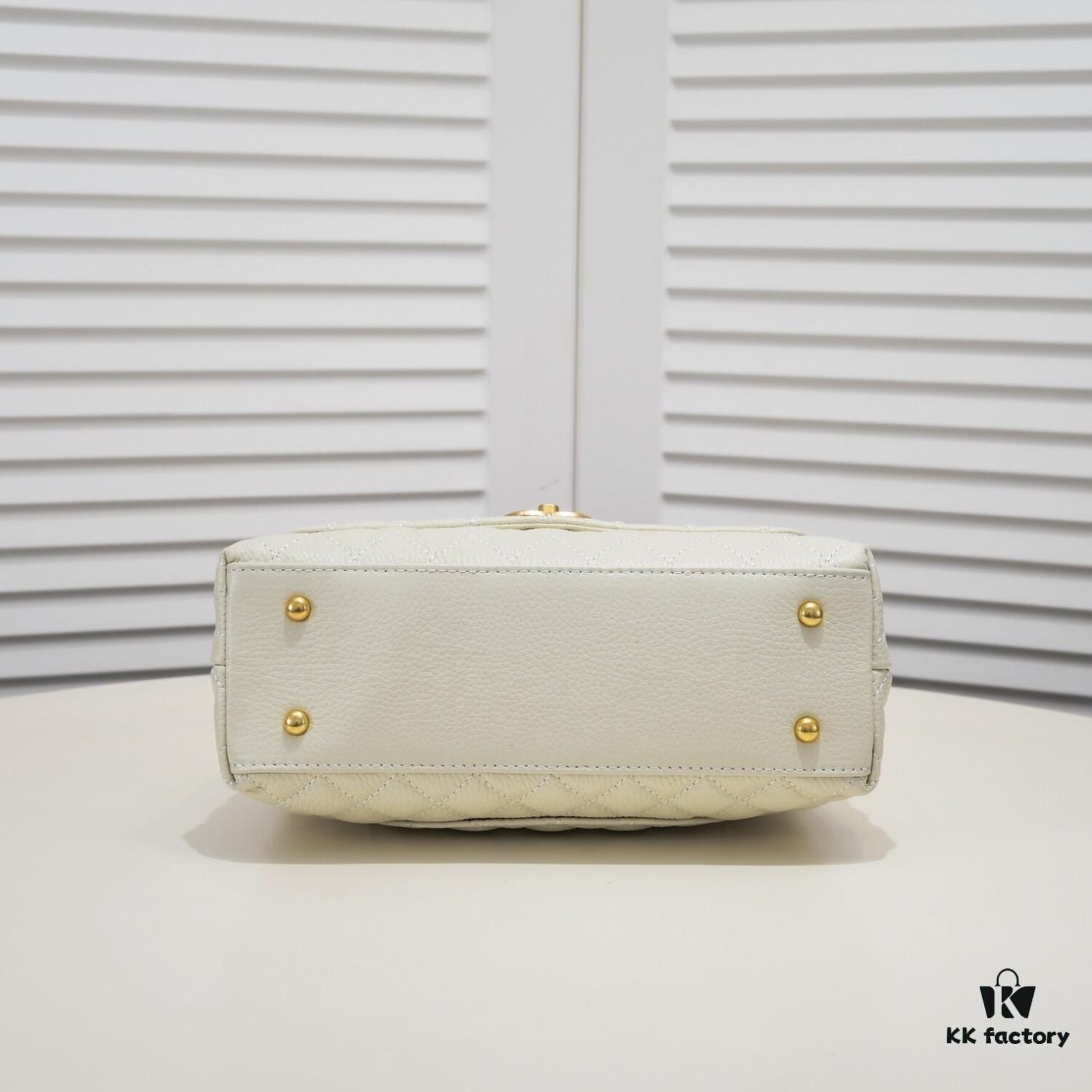 69305391f09edb6de4c4efd3 Medium White Chanel Flap Bag with Unique Design, Dual Carry Tote or Shoulder Style, Exquisite Craftsmanship