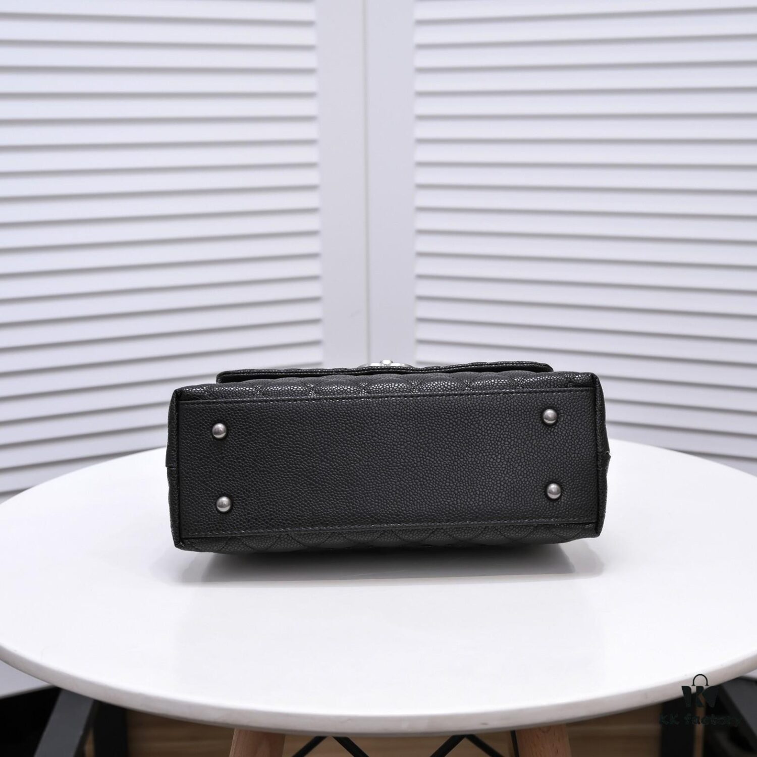 693053c7f09edb6de4c4f01c Chanel Unique Design Flap Bag with Shoulder and Top Handle - Dual Carry Style