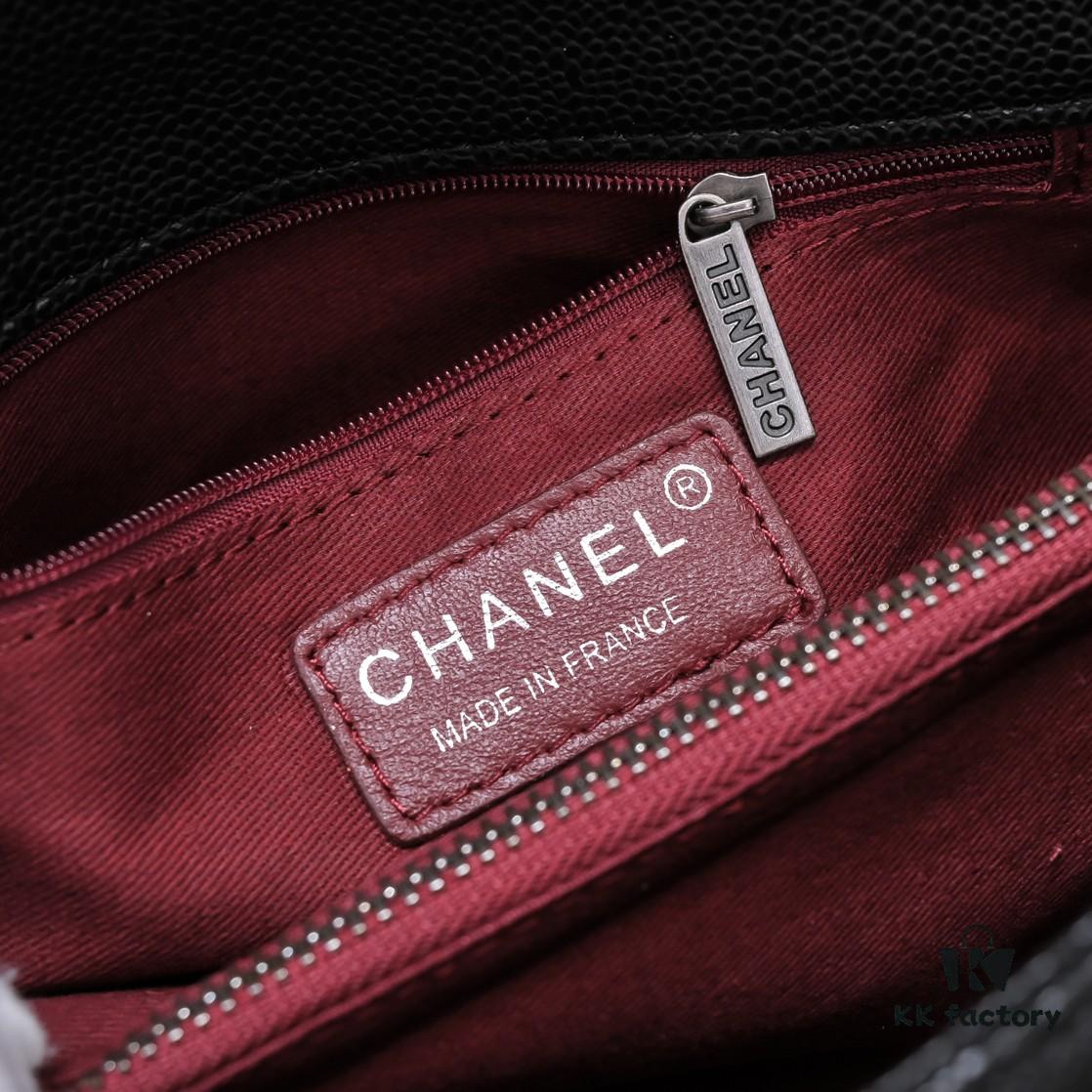 693053caf09edb6de4c4f01e Chanel Unique Design Flap Bag with Shoulder and Top Handle - Dual Carry Style