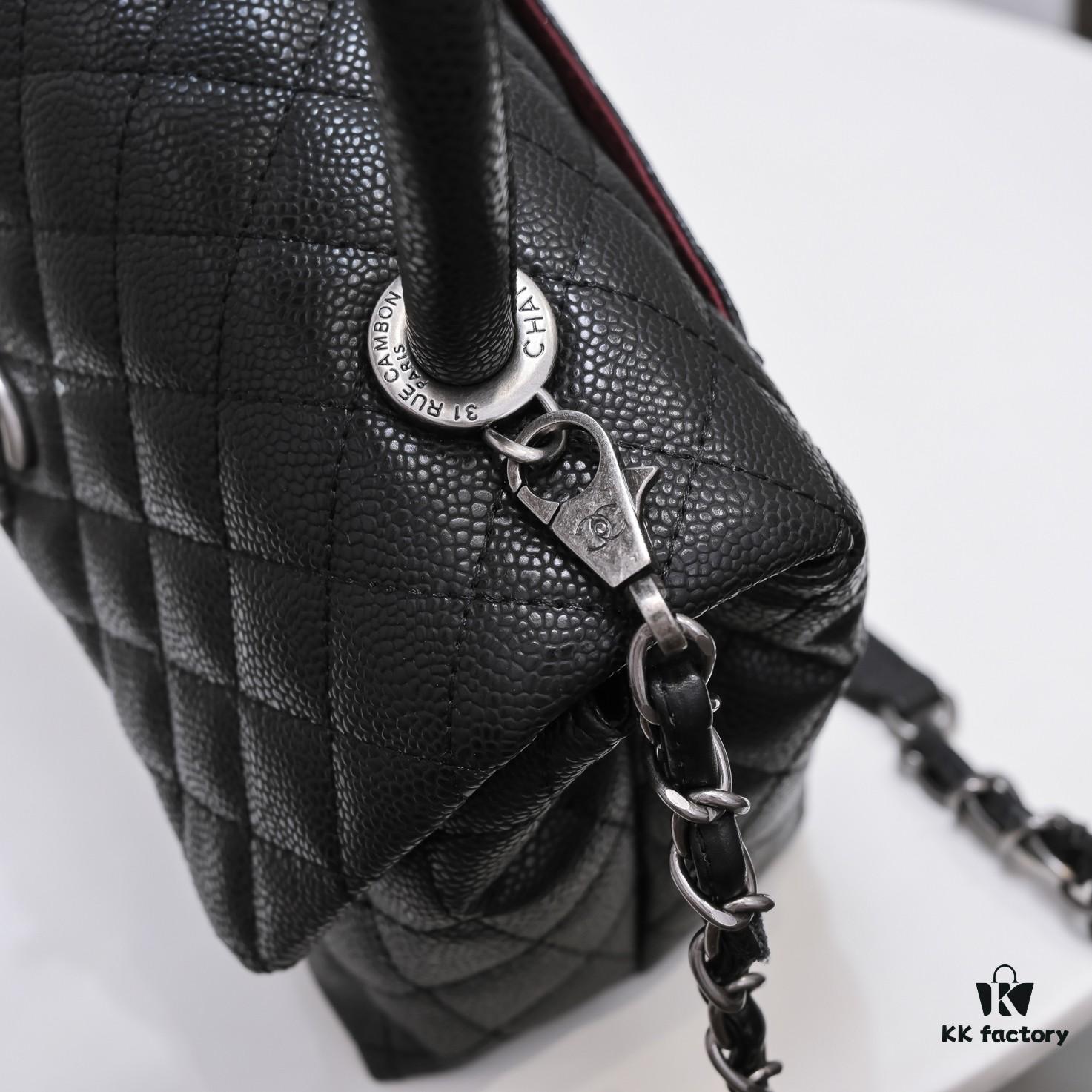 693053cff09edb6de4c4f028 Chanel Unique Design Flap Bag, Shoulder and Handheld Dual-Purpose, Made from Imported Full-Grain Calfskin with Quilted Texture, Upgraded Gold-Tone Hardware, Handcrafted by Master Artisans