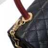 693053daf09edb6de4c4f034 Chanel Unique Design Flap Bag with Shoulder and Top Handle, Dual Carry Style, Premium Imported Full-Grain Calfskin, Quilted Texture, Upgraded Luxury Gold-Tone Hardware, Handcrafted by Master Artisans