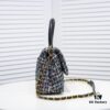 693053dff09edb6de4c4f039 Chanel 20 Early Autumn New Arrival π₯ Unique Design Flap Bag with Shoulder and Top Handle Dual Carry Options π Premium Imported Sequined Tweed! β One-of-a-Kind Material Paired with Upgraded Full Imported Gold-Tone Hardware πππ Crafted by Master Artisans π Pure Handmade Excellence π An Elegant You Deserves a High-End Chanel Bag That Radiates Grace and Brilliance π Timeless Fashion Model No.: 92991 Size: 26*16*9cm