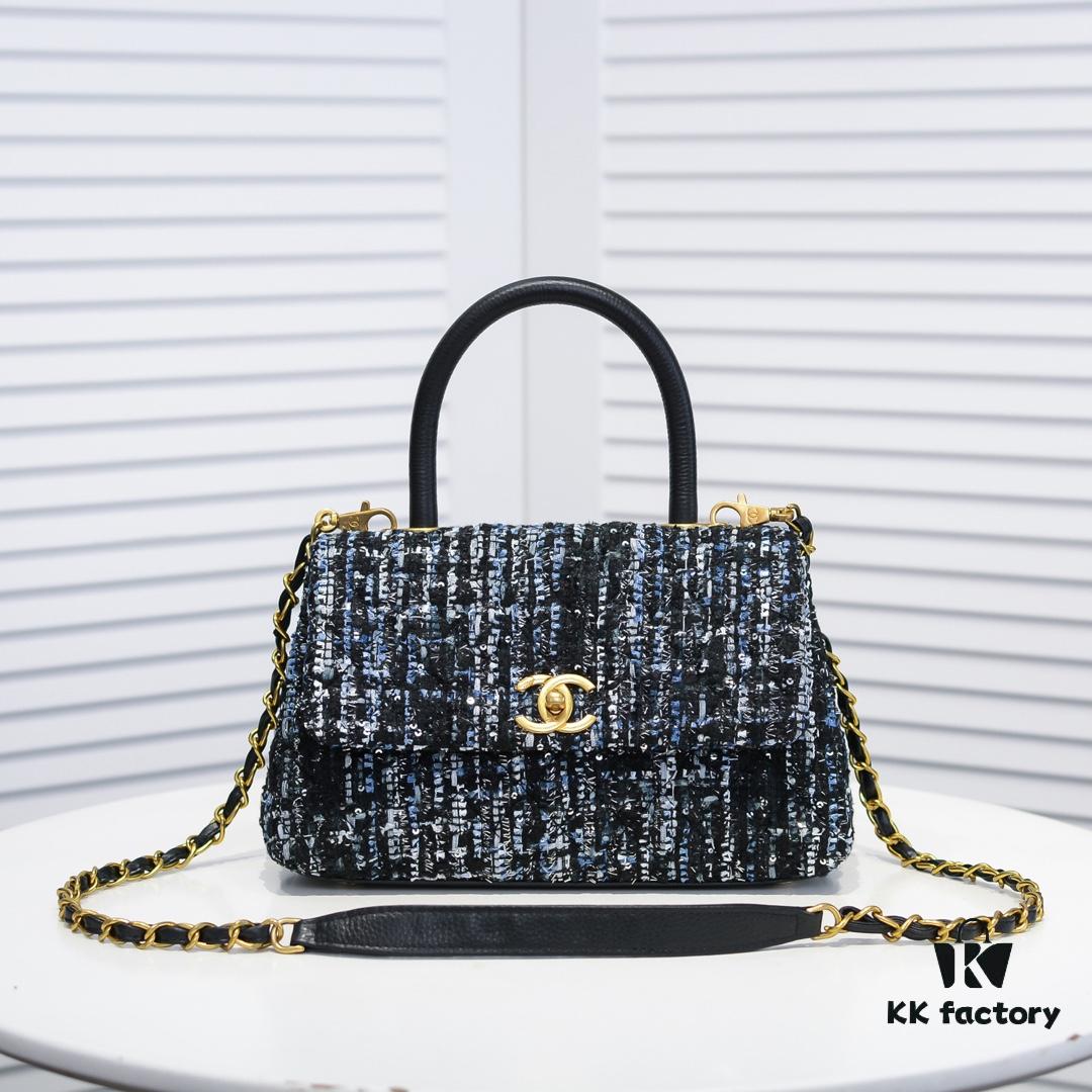 693053e5f09edb6de4c4f03f Chanel 20 Early Autumn New Arrival ๐ฅ Unique Design Flap Bag with Shoulder and Top Handle Dual Carry Options ๐ Premium Imported Sequined Tweed! โ One-of-a-Kind Material Paired with Upgraded Full Imported Gold-Tone Hardware ๐๐๐ Crafted by Master Artisans ๐ Pure Handmade Excellence ๐ An Elegant You Deserves a High-End Chanel Bag That Radiates Grace and Glamour ๐ Timeless Fashion Model No.: 92991 Size: 26*16*9cm