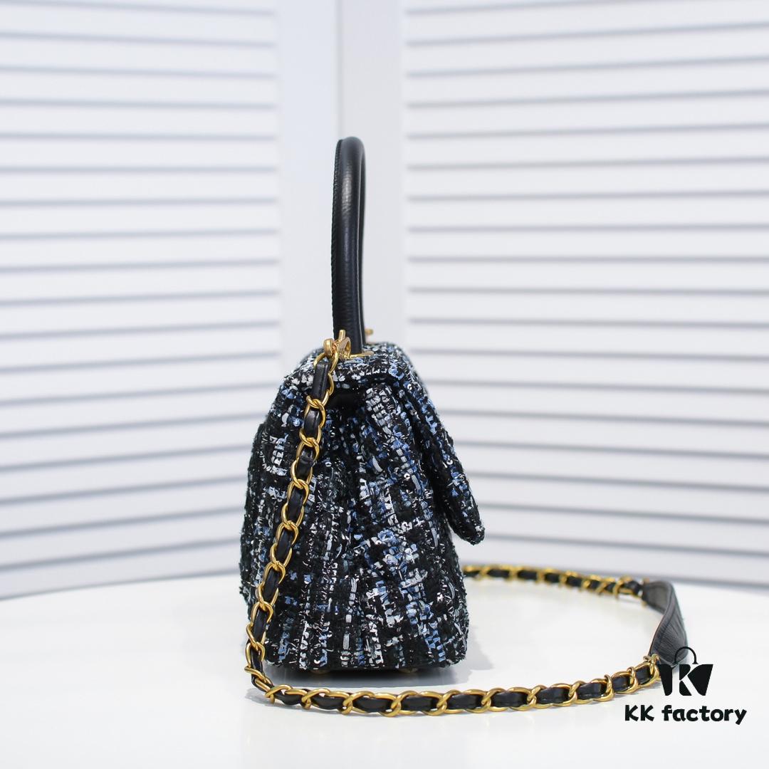 693053e9f09edb6de4c4f044 Chanel 20 Early Autumn New Arrival ๐ฅ Unique Design Flap Bag with Shoulder and Top Handle Dual Carry Options ๐ Premium Imported Sequined Tweed! โ One-of-a-Kind Material Paired with Upgraded Full Imported Gold-Tone Hardware ๐๐๐ Crafted by Master Artisans ๐ Pure Handmade Excellence ๐ An Elegant You Deserves a High-End Chanel Bag That Radiates Grace and Glamour ๐ Timeless Fashion Model No.: 92991 Size: 26*16*9cm