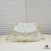693053eef09edb6de4c4f049 Chanel 24P Hobo Vintage Ping Pong Handbag, Dual-Use Practical Bag with Crossbody Leather-Chain Strap