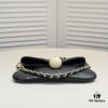 Chanel 24P Hobo Vintage Ping Pong Handbag, Dual-Use Practical Bag with Crossbody Leather-Threaded Chain