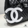69305402f09edb6de4c4f063 CHANEL 24A Vintage Spring Collection Caviar Quilted Tote Bag (Airport Bag) - Rare Pre-owned Exclusive Version from 2004