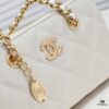 6930540af09edb6de4c4f06c Chanel 23K Gold Coin Chain Bag Vintage Style Fashionable and Versatile Handbag
