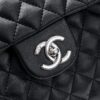 6930540ff09edb6de4c4f072 CHANEL 24A Vintage Spring Collection Caviar Quilted Tote Bag (Airport Bag) - Rare Pre-owned Exclusive Version from 2004