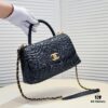 69305416f09edb6de4c4f079 Chanel Unique Design Flap Bag with Chain Strap, Dual Carry (Shoulder & Handheld), Camellia Pattern, Premium Imported Lamb Leather, Upgraded Full Gold-Plated Hardware