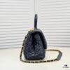69305417f09edb6de4c4f07a Chanel Unique Design Flap Bag with Chain Strap, Dual Carry (Shoulder & Handheld), Camellia Pattern, Premium Imported Lamb Leather, Upgraded Full Gold-Plated Hardware