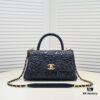 69305419f09edb6de4c4f07d Chanel Unique Design Flap Bag with Chain Strap, Dual Carry (Shoulder & Handheld), Camellia Pattern, Premium Imported Lamb Leather, Upgraded Full Gold-Plated Hardware