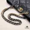 69305436f09edb6de4c4f0ac Mini CHANEL 22B 19BAG Tote Black Gold Italian First-Class GR Lamb Leather