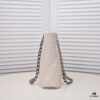 6930544af09edb6de4c4f0d2 Large CHANEL 22B 19BAG Tote Black and Gold Italian GR Grade Lambskin