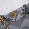 6930544ff09edb6de4c4f0db Large CHANEL 22B 19BAG Tote Black and Gold Italian First-Class GR Lamb Leather