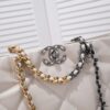 6930545ff09edb6de4c4f0f4 Large AS9088 CHANEL 22B 19BAG Tote Black and Gold Italian First-Class GR Lambskin