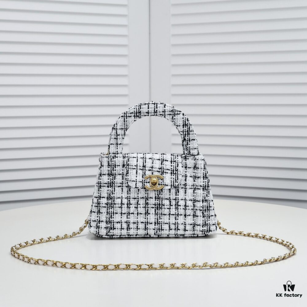 69305497f09edb6de4c4f134 Chanel New Arrival 6170 - Beautiful Tweed Handbag Inspired by Camellia Motif from Fall/Winter 23/24 Collection