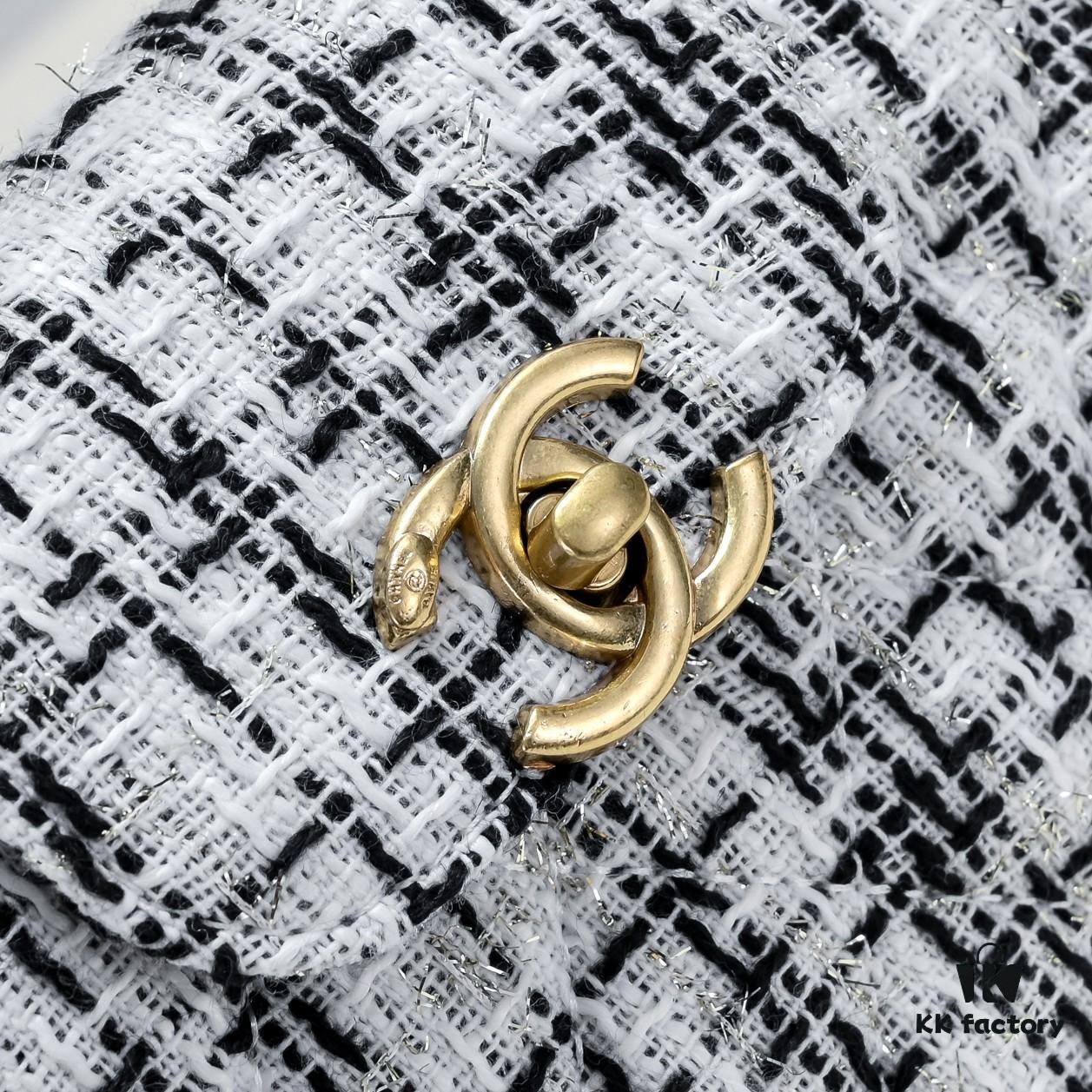 6930549cf09edb6de4c4f138 Chanel New Arrival 6170 - Beautiful Tweed Handbag Inspired by Camellia Motif from Fall/Winter 23/24 Collection