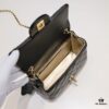 693054aff09edb6de4c4f14c Chanel Hot-Selling Metal CF Mini Flap Bag with Hollow Woven Rope and Gold Ball Detail