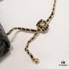 693054b2f09edb6de4c4f14f Chanel Hot-Selling Metal CF Mini Flap Bag with Hollow Woven Rope and Gold Ball Detail