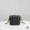 693054c9f09edb6de4c4f16a Chanel 2021 Fall/Winter New Arrival Mini Cosmetic Handheld Box, Compact Storage Pouch, Authentic Hardware, Adjustable Strap, Imported Lambskin, Perfect for On-the-Go Touch-Ups and Stylish Daily Accessory