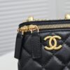 693054cef09edb6de4c4f170 Chanel 2021 Fall/Winter New Arrival Mini Cosmetic Handheld Box, Compact Storage Pouch, Authentic Hardware, Adjustable Strap, Imported Lambskin, Perfect for On-the-Go Touch-Ups and Stylish Daily Accessory