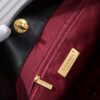 693054d9f09edb6de4c4f179 Large CHANEL 22B 19BAG Tote Black and Gold Italian GR Grade Lambskin