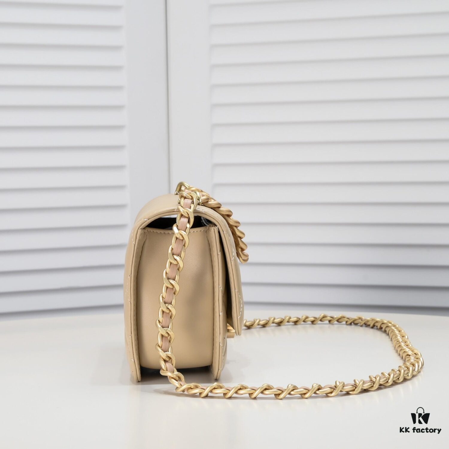 693054e0f09edb6de4c4f180 Chanel Should Be This Way: A More Relaxed and Effortlessly Refined Square Bag with a Slightly Shinier Lambskin Finish, Resembling the Le Boy Feel