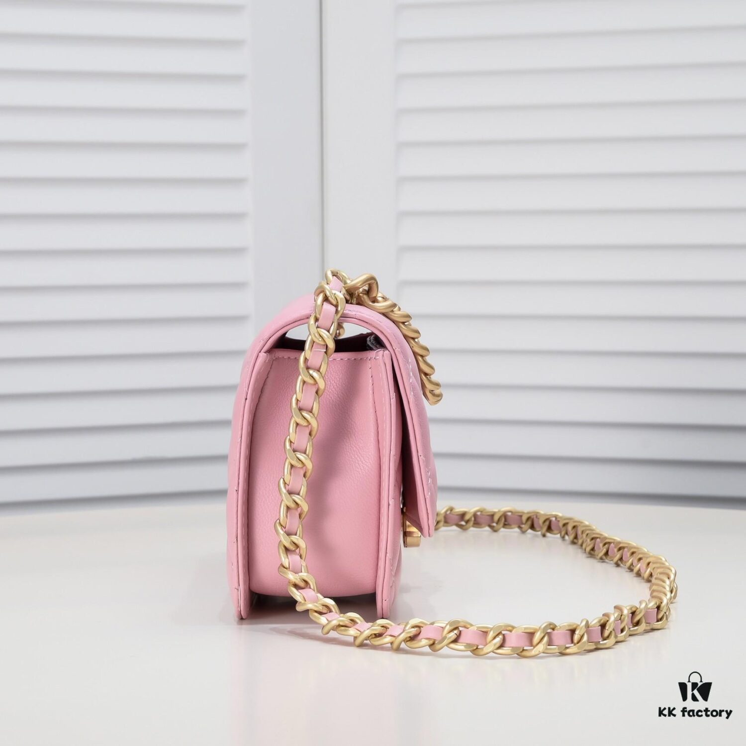 693054e6f09edb6de4c4f186 Chanel Should Be This Kind of Effortlessly Elegant – Slightly More Structured with a Shinier Leather Finish, Feeling More Like a Le Boy from the Side