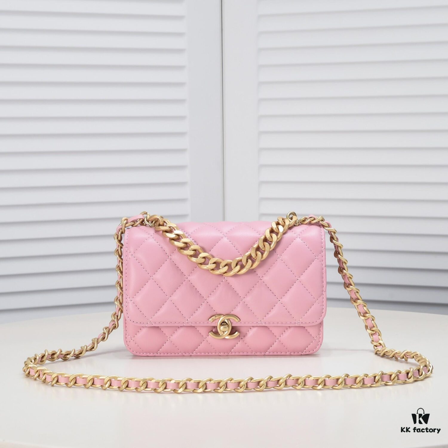 693054e7f09edb6de4c4f187 Chanel Should Be This Kind of Effortlessly Elegant – Slightly More Structured with a Shinier Leather Finish, Feeling More Like a Le Boy from the Side