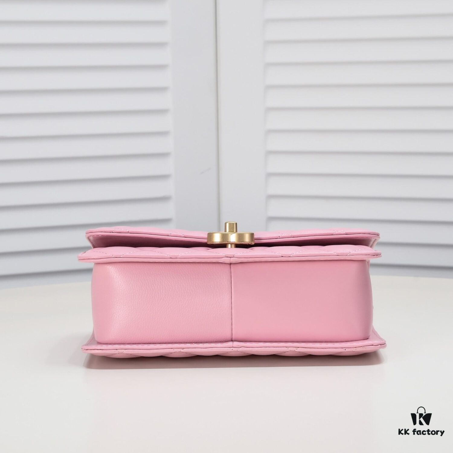 693054e8f09edb6de4c4f189 Chanel Should Be This Kind of Effortlessly Elegant – Slightly More Structured with a Shinier Leather Finish, Feeling More Like a Le Boy from the Side