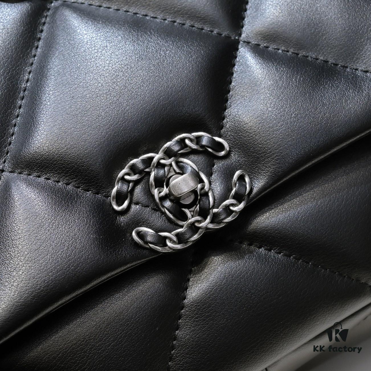 693054faf09edb6de4c4f19e Black Large Size Chanel Latest Bestseller Release 📣📣 Same as Counter, Imported Cowhide Leather, Extremely Soft Texture