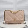 69305508f09edb6de4c4f1b4 Beige Large Chanel Latest Bestseller Release 📣📣 Cabinet Synchronized, Imported Calfskin Leather with Super Soft Touch