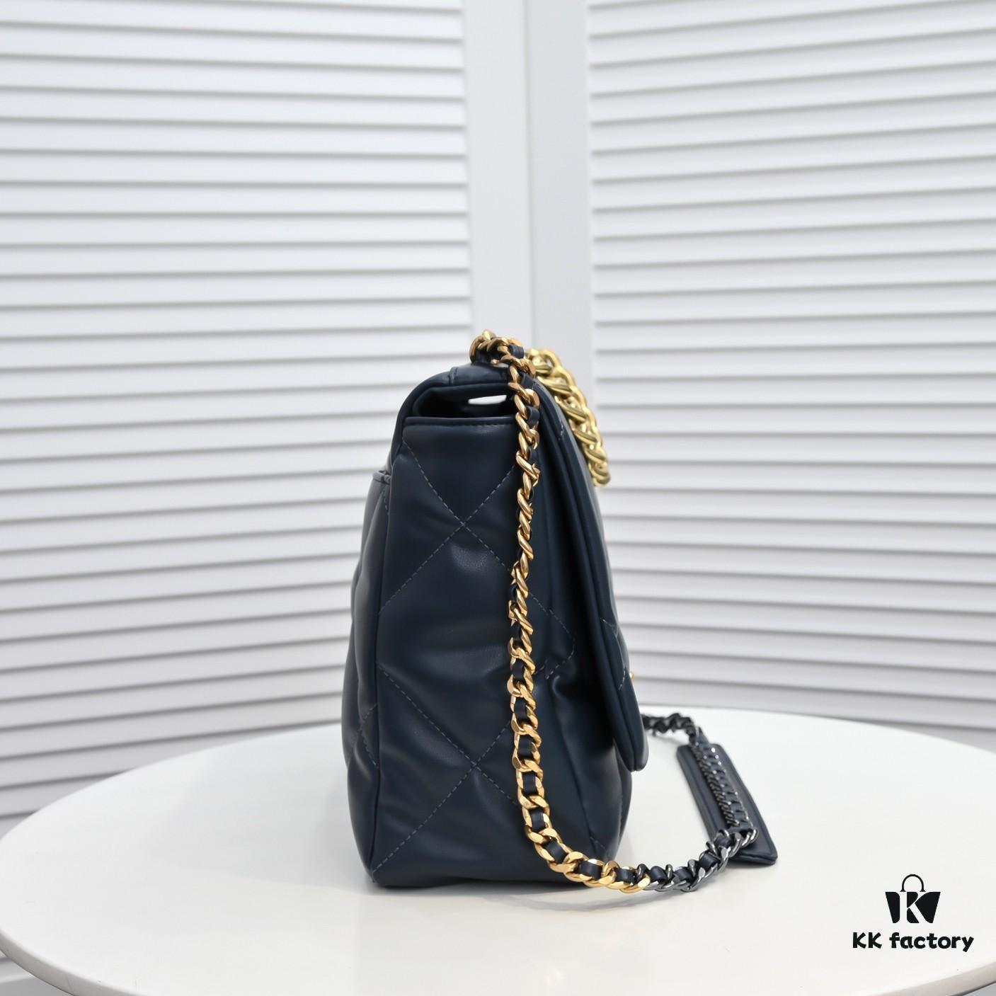 69305511f09edb6de4c4f1bf Large Chanel Deep Blue Latest Bestseller Just Arrived – Synchronized with Counter, Imported Cowhide Leather, Super Soft Touch